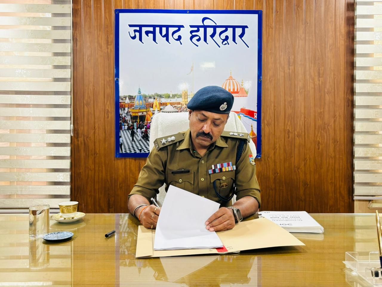Newly Appointed SSP Haridwar Holds Press Briefing, Emphasizes “Better to Best” Vision