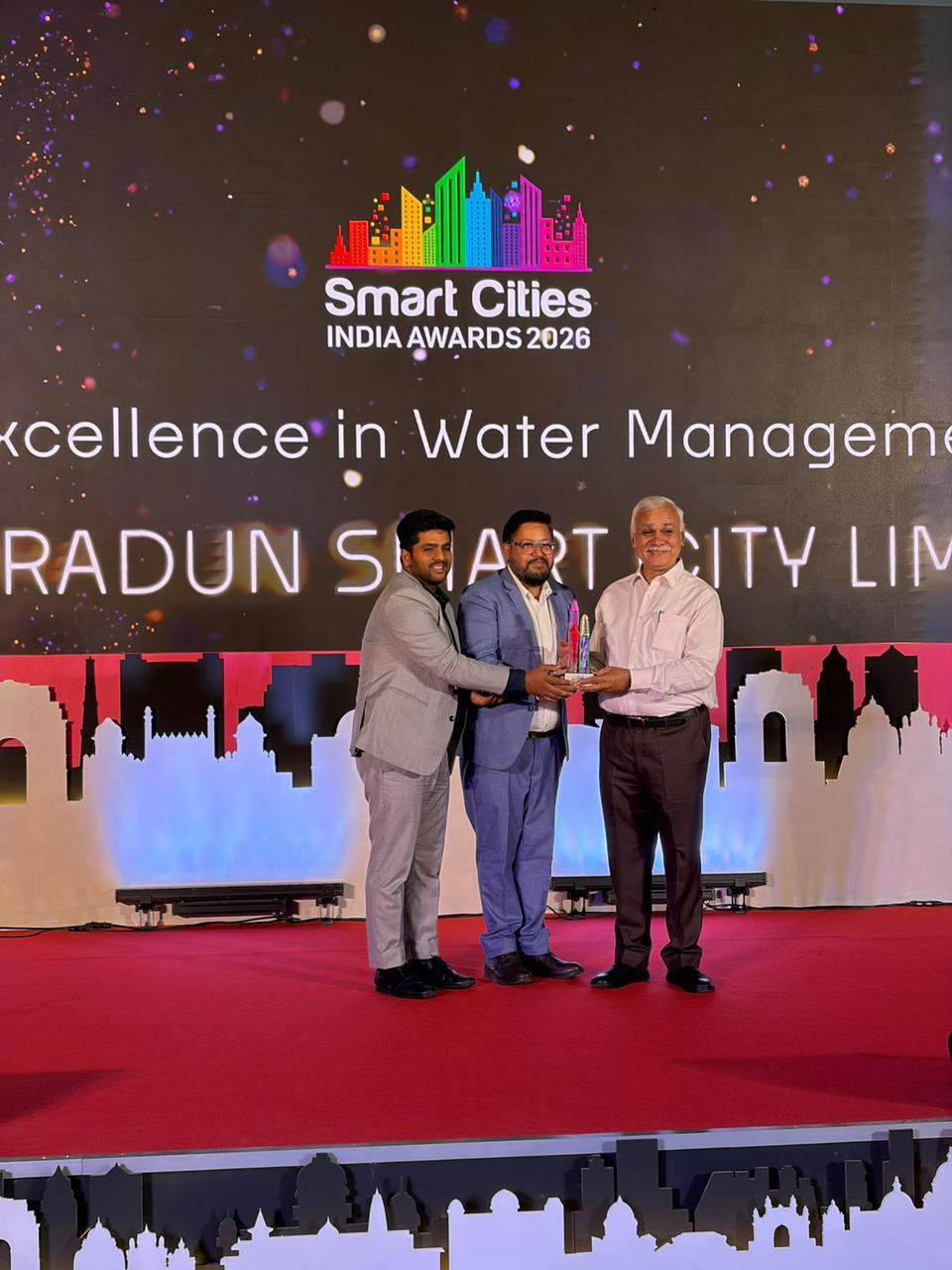 Dehradun Smart City Wins Excellence Award for ESCO-Based Water Management at Smart Cities India Expo 2025